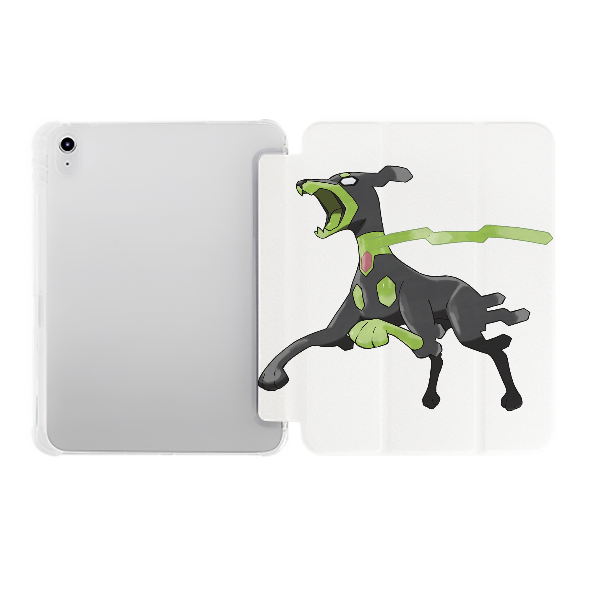 （画像用） ポケットモンスター Pokémon IPad ケース ペン収納付き 三つ折りスタンド PUレザー×シリコン 対応機種9.5/10.5/10.9インチ